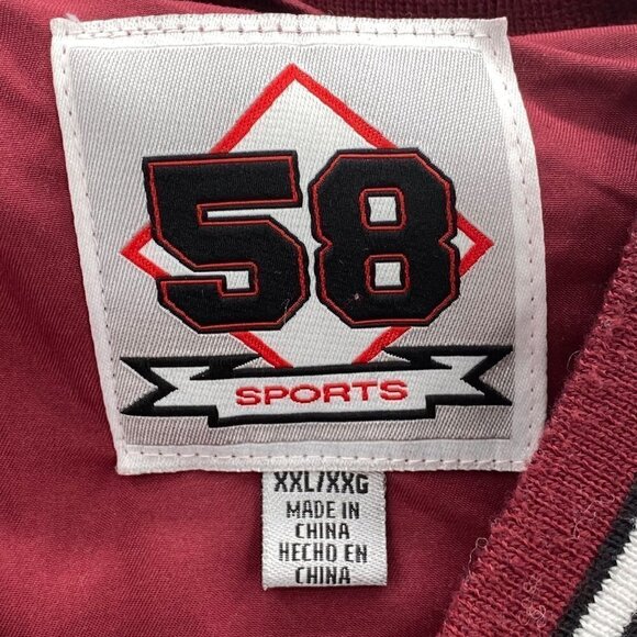 58 Sports V-Neck Pullover Windbreaker Men’s Size XXL - Picture 3 of 9
